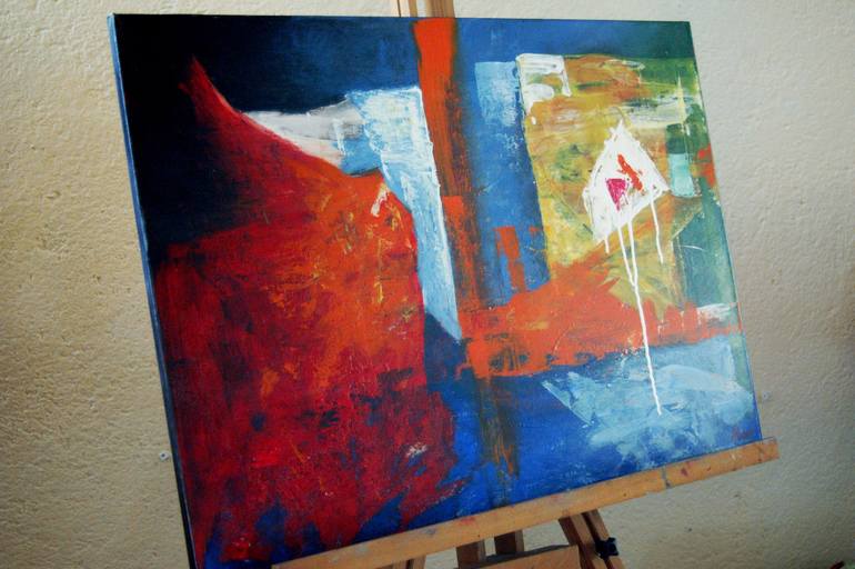 Original Abstract Painting by Rumen Spasov