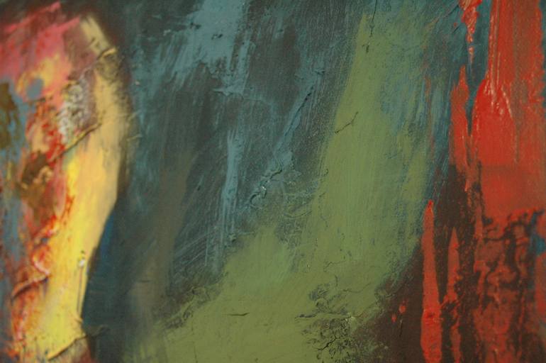 Original Figurative Abstract Painting by Rumen Spasov