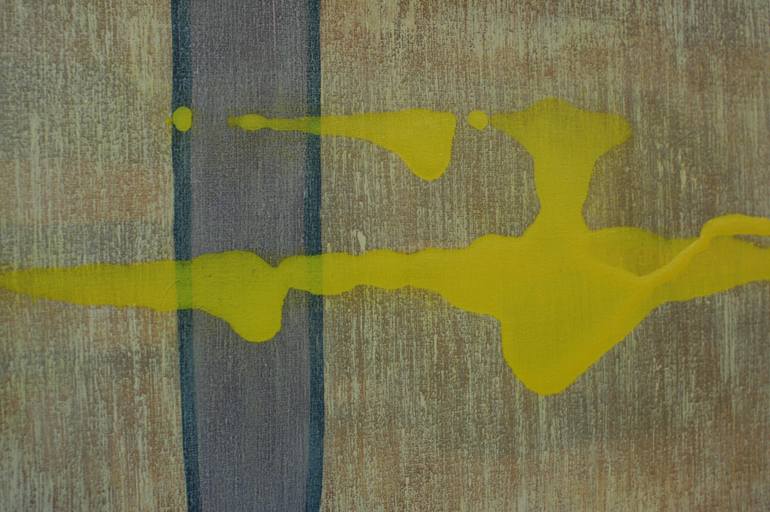 Original Conceptual Abstract Painting by Rumen Spasov