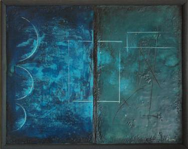 "Semantics Of The Symbols VI". Encaustic. thumb