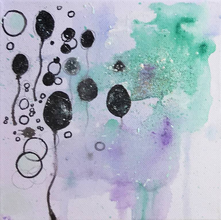 Original Abstract Painting by Rosy Sbrana