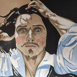 Caravaggio Portrait by Tino Faltoyano