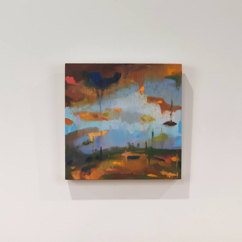 Original Contemporary Landscape Painting by Nicole Renee Ryan