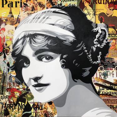 Original Modern Pop Culture/Celebrity Mixed Media by Annejole Jacobs - de Jongh