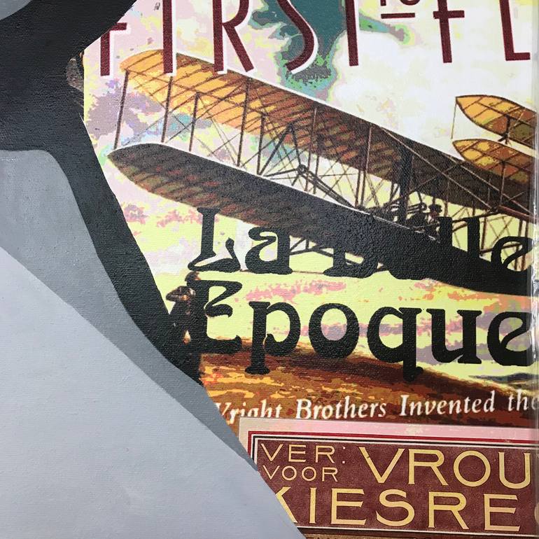 Original Modernism Pop Culture/Celebrity Mixed Media by Annejole Jacobs - De Jongh