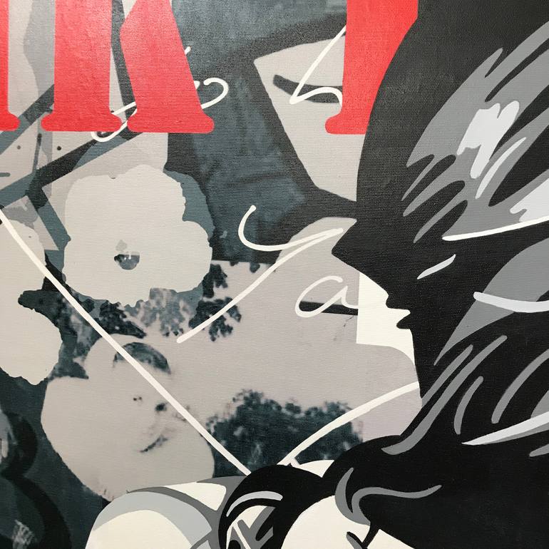 Original Figurative Love Mixed Media by Annejole Jacobs - De Jongh