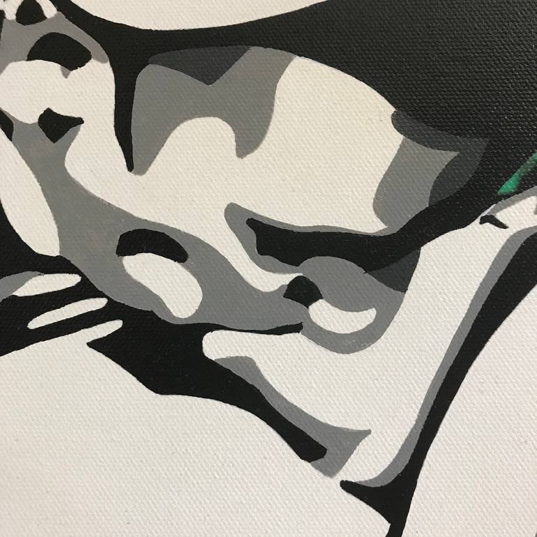 Original Modernism Love Mixed Media by Annejole Jacobs - De Jongh