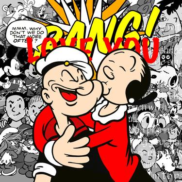 Famous Love Couples - Popeye and Olive - Limited Edition thumb