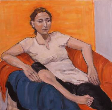 Maria with Orange Background thumb