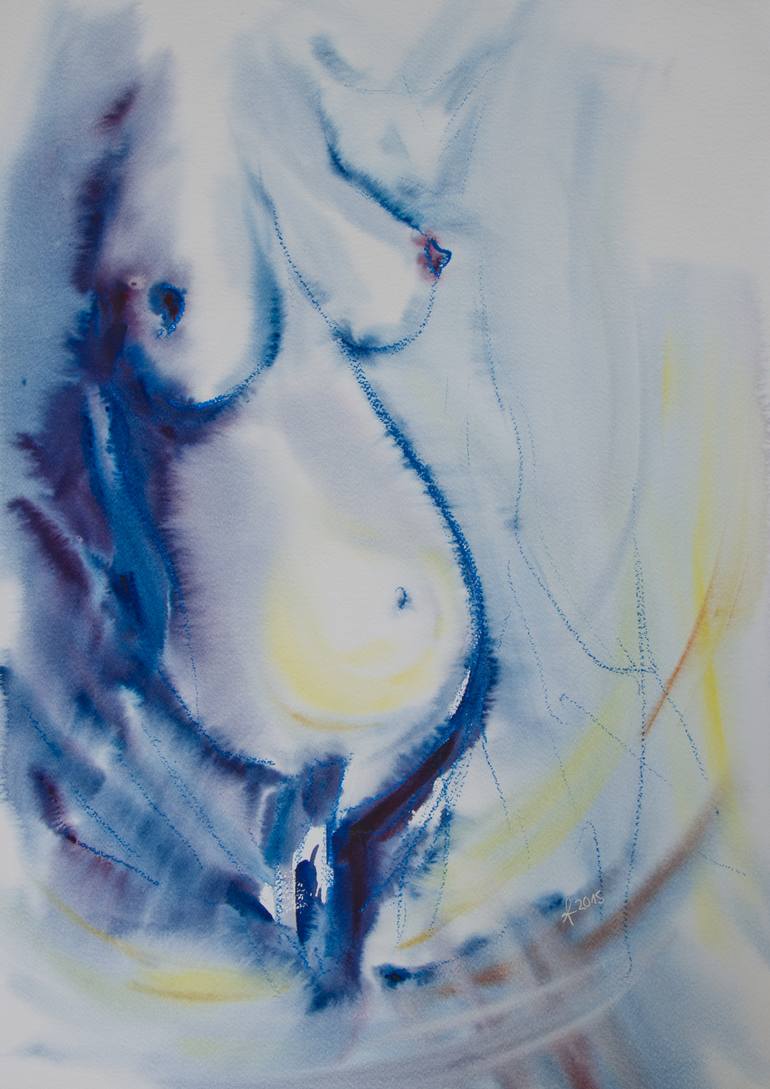 Pregnancy Is A Miracle Painting By Dr Oliver Pfaff Saatchi Art