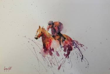 Print of Horse Paintings by Giorgio Gosti