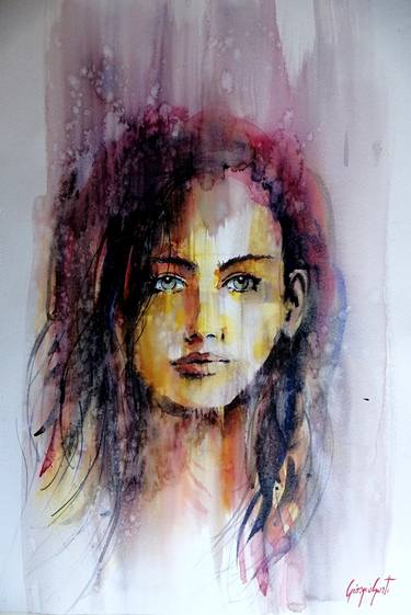 Original Impressionism Portrait Paintings by Giorgio Gosti