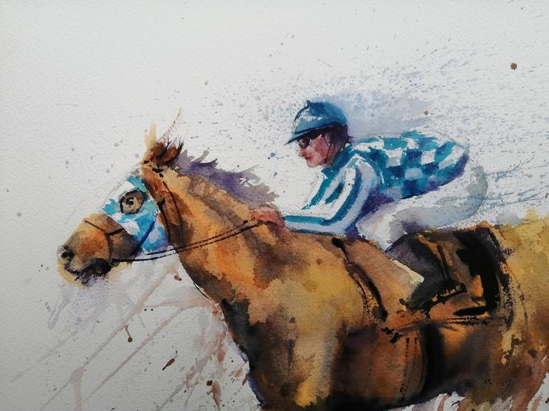 Original Horse Painting by Giorgio Gosti