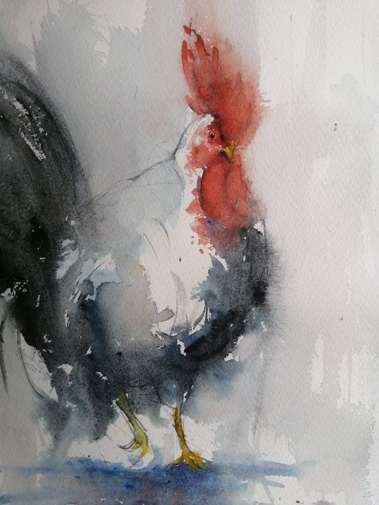 Original Expressionism Animal Painting by Giorgio Gosti