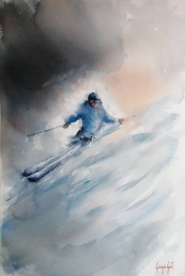 Original Sports Paintings by Giorgio Gosti