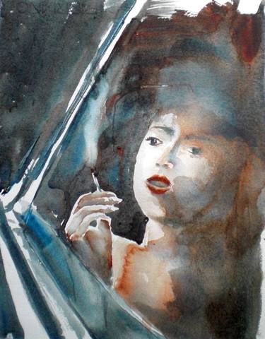 Original Figurative Women Paintings by Giorgio Gosti