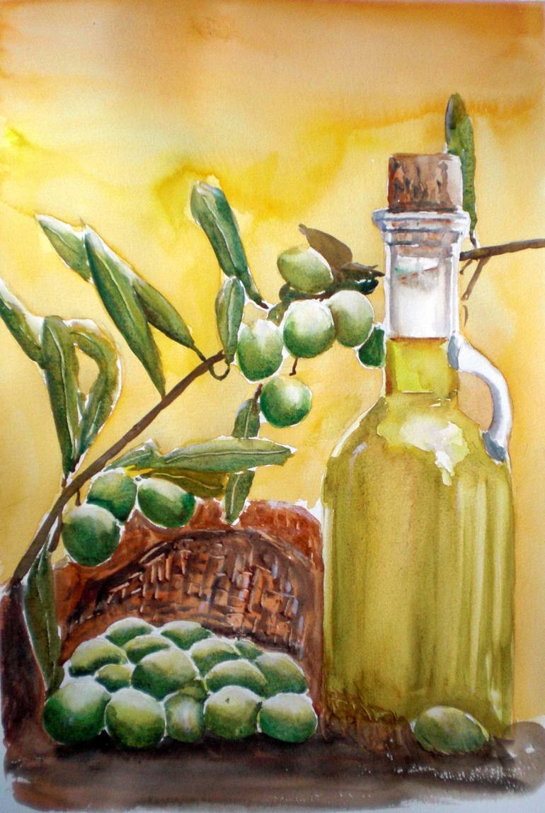 Оливковое масло арт