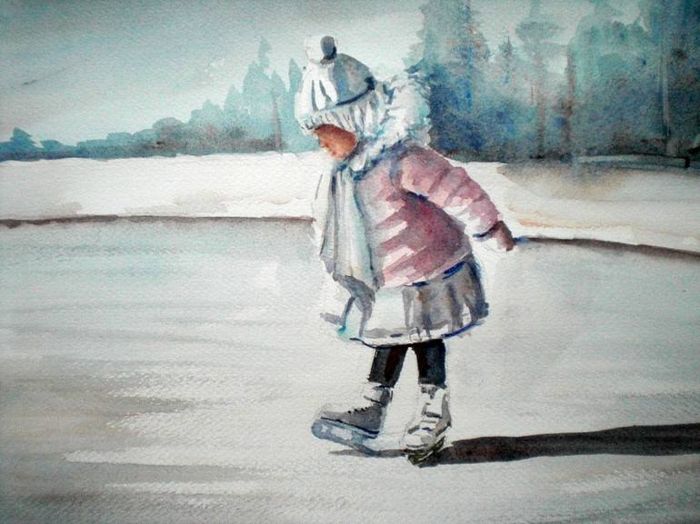 Original Figurative Children Painting by Giorgio Gosti