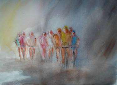 Print of Expressionism Sport Paintings by Giorgio Gosti