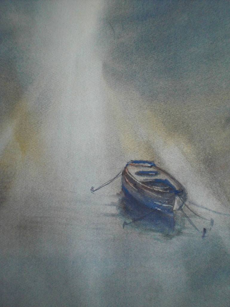 Original Boat Painting by Giorgio Gosti