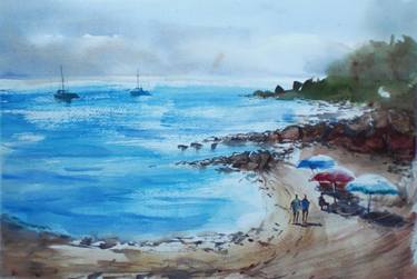 Print of Beach Paintings by Giorgio Gosti