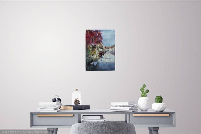 Original Expressionism Transportation Painting by Giorgio Gosti