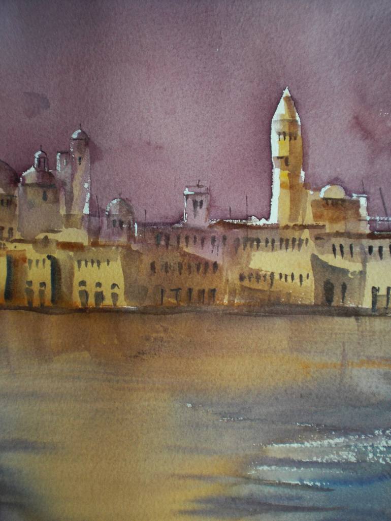 Original Cities Painting by Giorgio Gosti