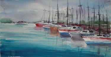 Original Boat Paintings by Giorgio Gosti