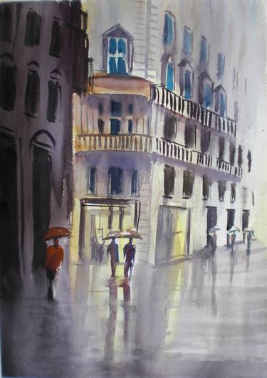 Print of Impressionism Cities Paintings by Giorgio Gosti