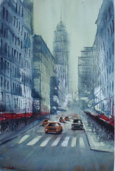 Print of Impressionism Cities Paintings by Giorgio Gosti