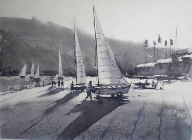 Original Sailboat Paintings by Giorgio Gosti