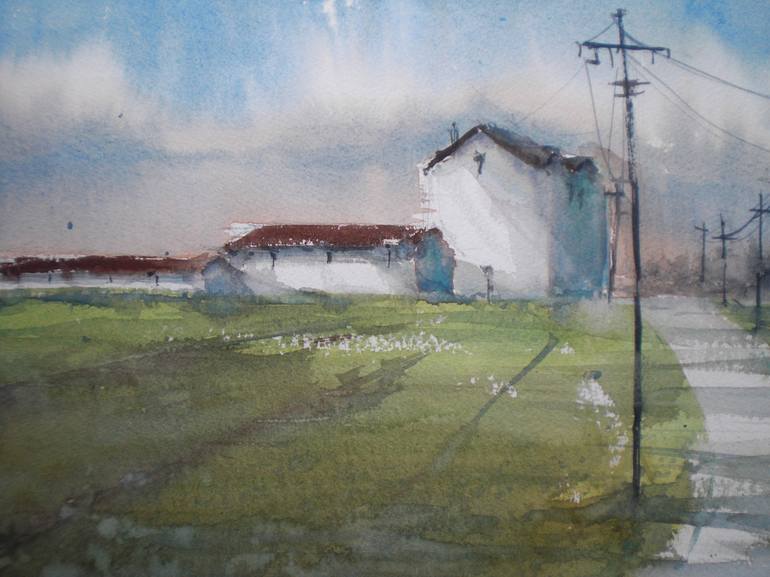 Original Landscape Painting by Giorgio Gosti