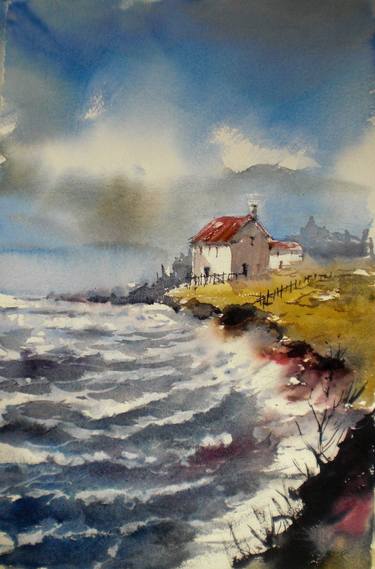 Original Impressionism Seascape Paintings by Giorgio Gosti