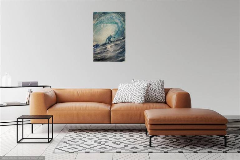 Original Impressionism Seascape Painting by Giorgio Gosti