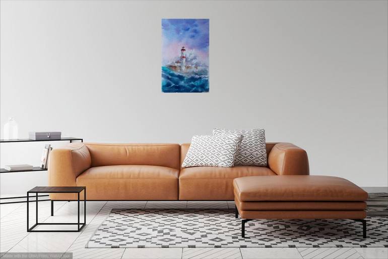 Original Impressionism Seascape Painting by Giorgio Gosti