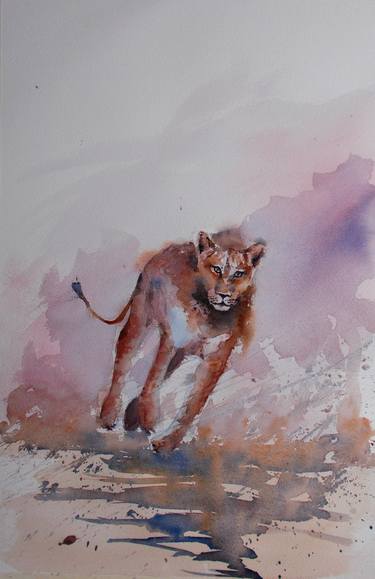 Original Impressionism Animal Paintings by Giorgio Gosti