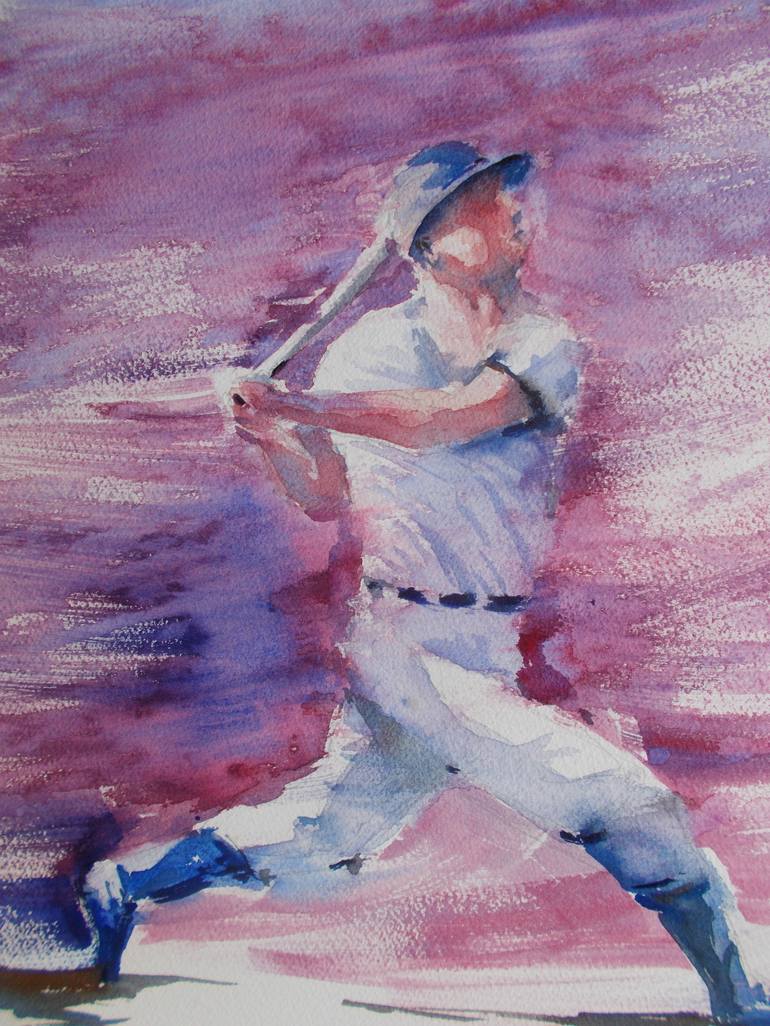 Original Impressionism Sport Painting by Giorgio Gosti