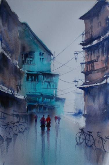 Original Cities Paintings by Giorgio Gosti