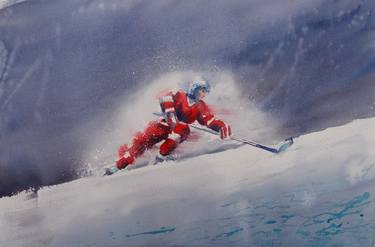 Original Impressionism Sport Paintings by Giorgio Gosti