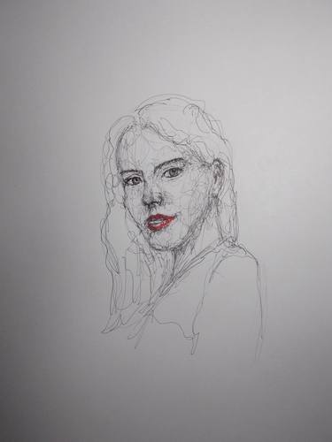 Print of Impressionism Portrait Drawings by Giorgio Gosti