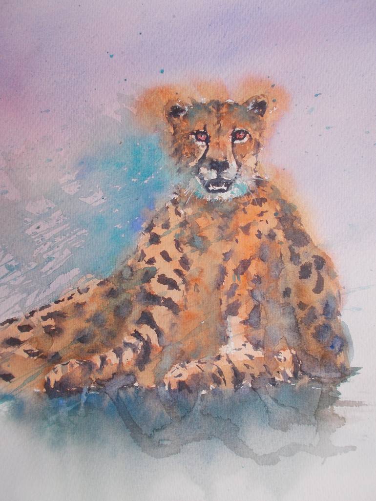 Original Impressionism Animal Painting by Giorgio Gosti