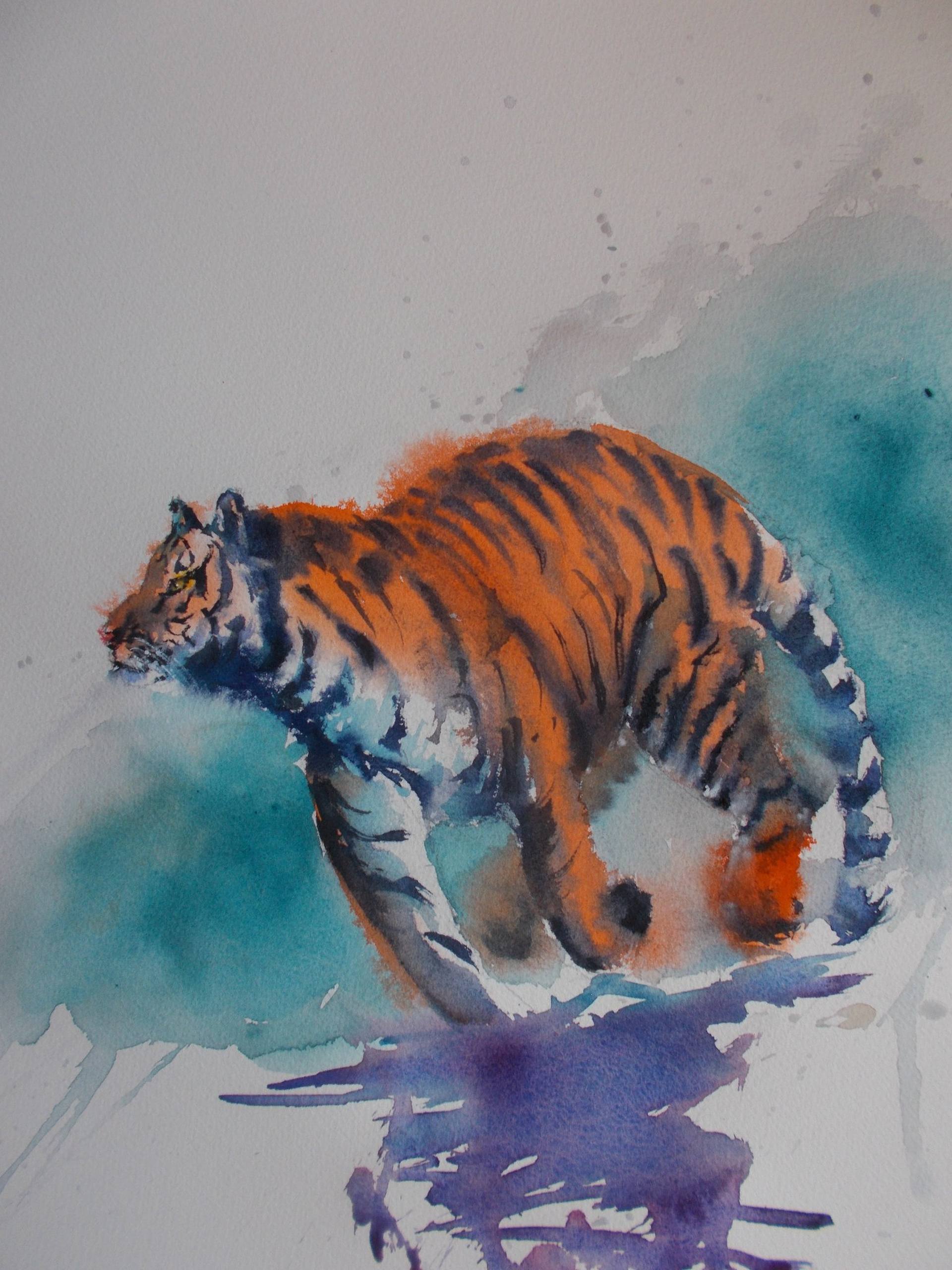 Carnet Aquarelle Papier Tigre