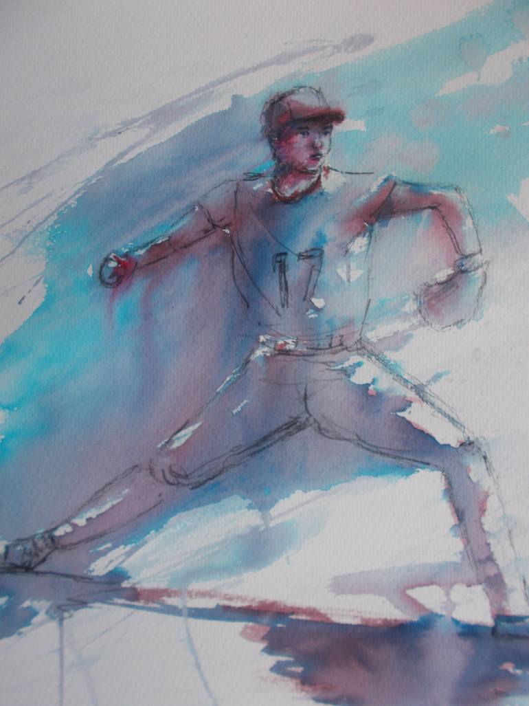 Original Impressionism Sports Painting by Giorgio Gosti