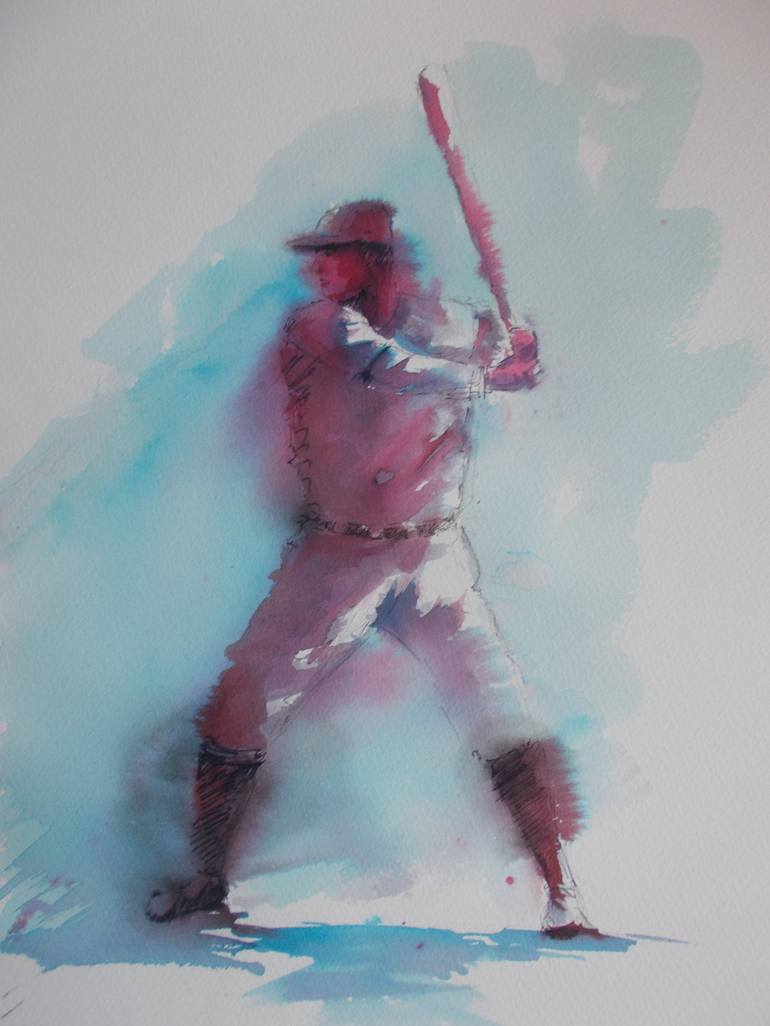 Original Impressionism Sport Painting by Giorgio Gosti