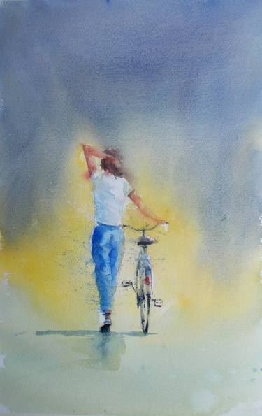 Print of Bike Paintings by Giorgio Gosti