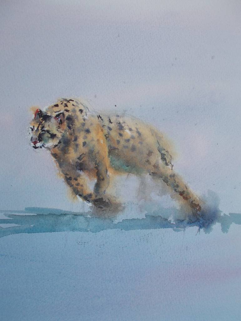 Original Impressionism Animal Painting by Giorgio Gosti