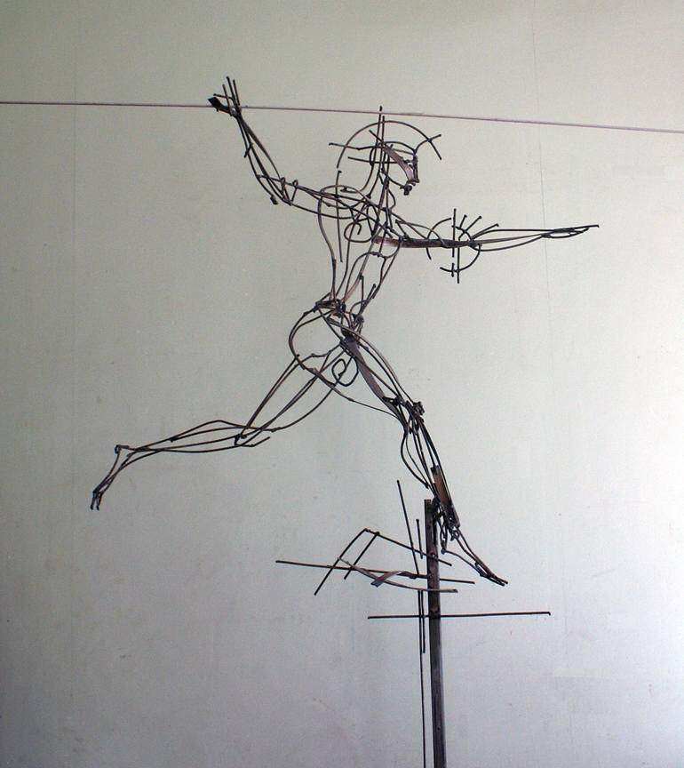 Original Figurative Sport Sculpture by Antonina Fatkhullina