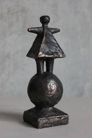 Original World Culture Sculpture by Antonina Fatkhullina