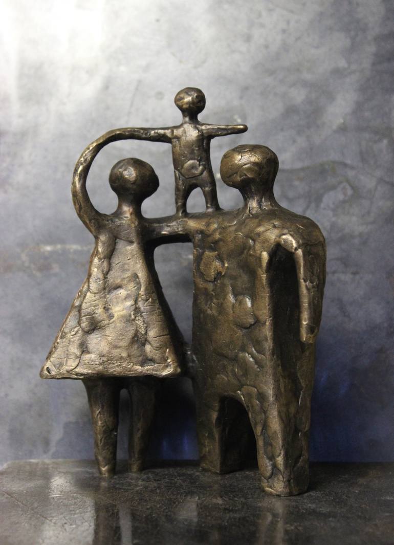 Original People Sculpture by Antonina Fatkhullina