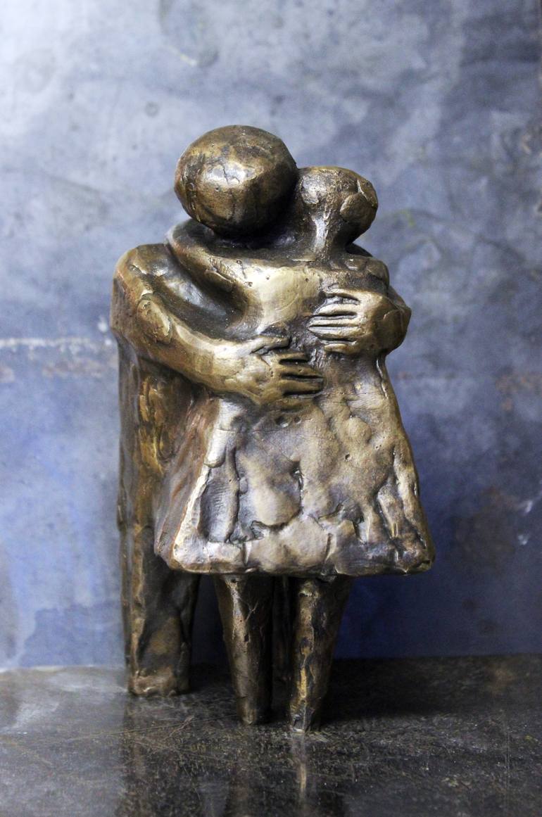Original Love Sculpture by Antonina Fatkhullina